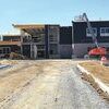 This is the latest view toward the back side of the new elementary school being built at Ridgeview.  SKANSKA PHOTO