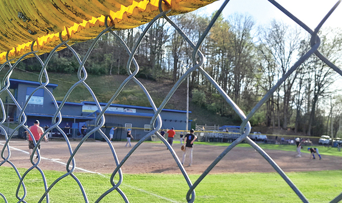 A warm, sunny late afternoon Monday in Clintwood provided the setting for young baseball players to swing for the fences and steal a base or two.  JEFF LESTER PHOTO