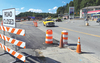 Construction of a traffic roundabout at this Clintwood intersection is about to start. Main Street traffic will detour to Chase Street, according to highway officials.  JEFF LESTER PHOTO